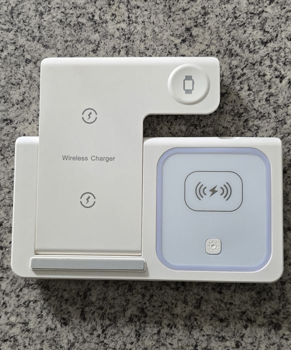 Bezprzewodowa ładowarka indukcyjna 3w1 – Telefon / Watch / Słuchawki