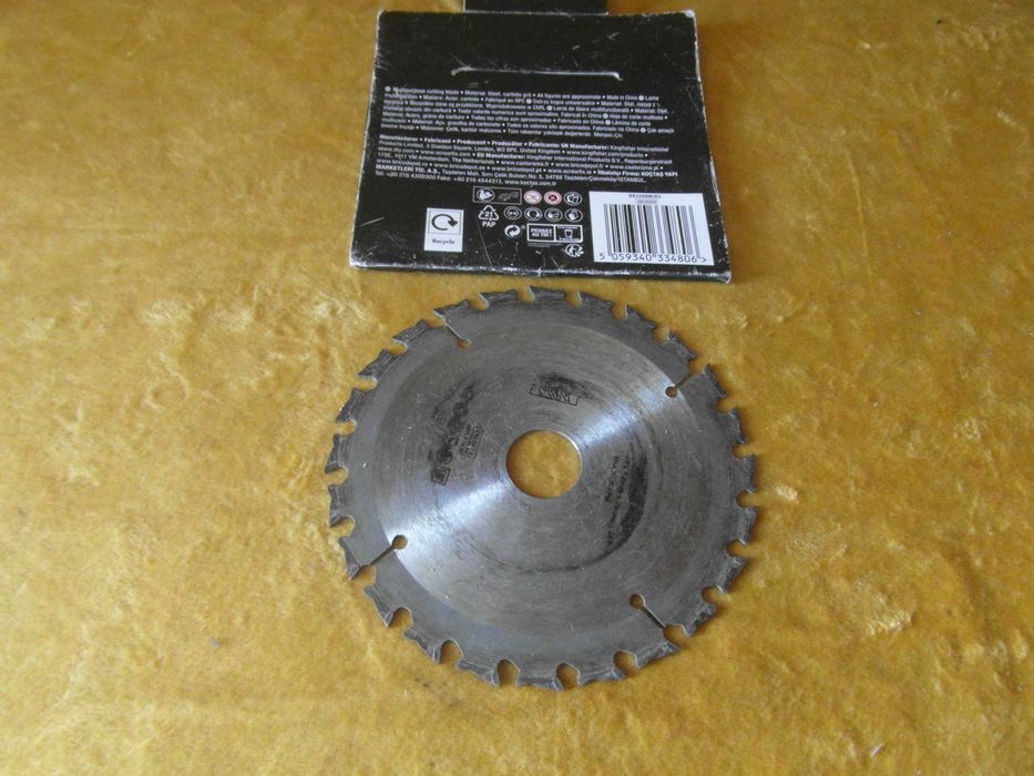 Disco corte de madeira rebarbadora