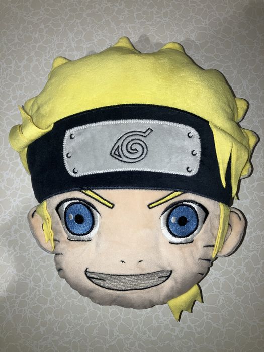 Подушка голова Наруто