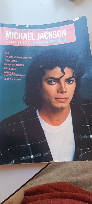 Livro - Michael Jackson - Greatest Hits livro teclado
