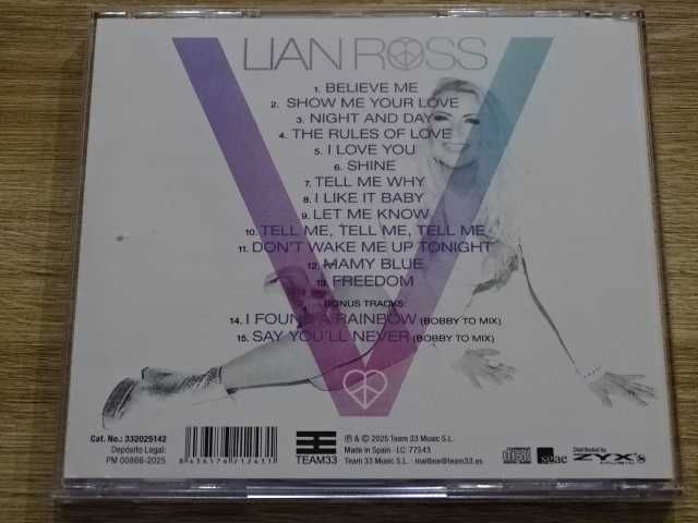 Lian Ross - V (CD)