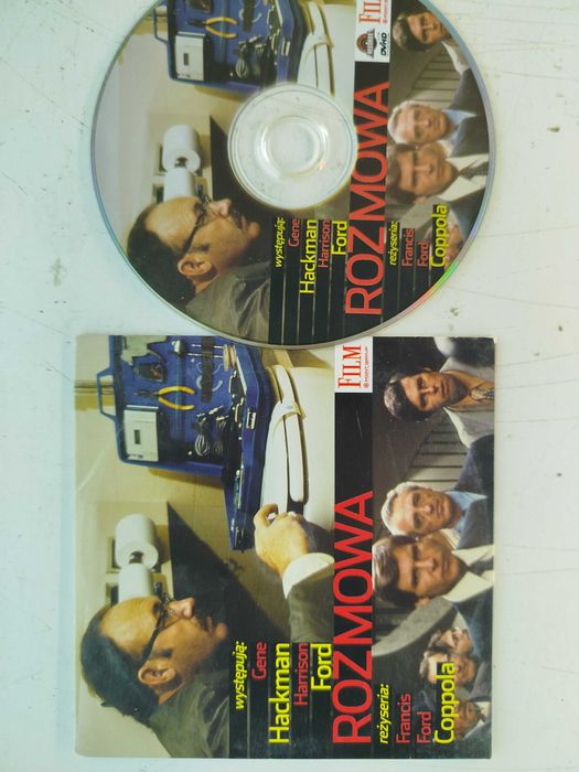 Rozmowa Coppola Gene Hackman DVD koperta dramat thriller