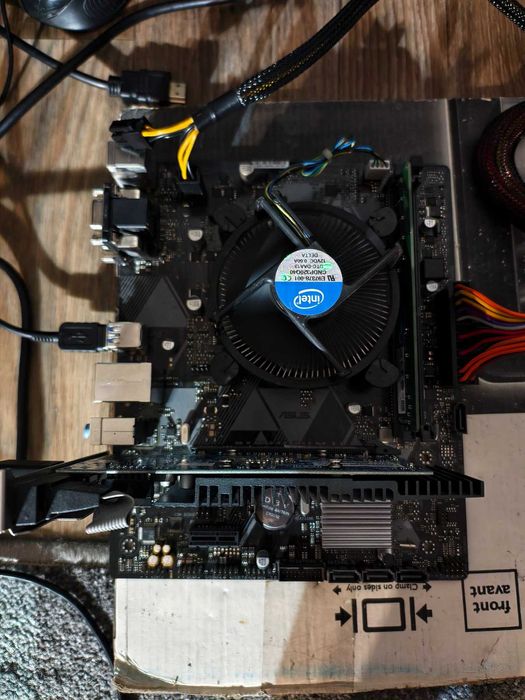 Комплект s1151! Asus H310M-K + i5-8400 + 8gb ddr4