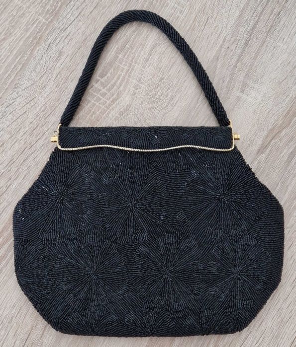 Pochete Bolsa Missangas Vintage de Cerimónia