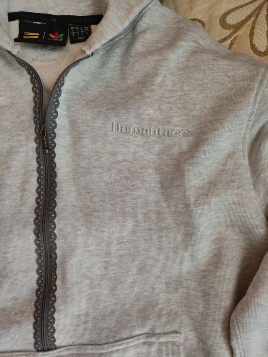 Bluza z kapturem adidas x Pharrell Williams HumanRace rozmiar S ciepła