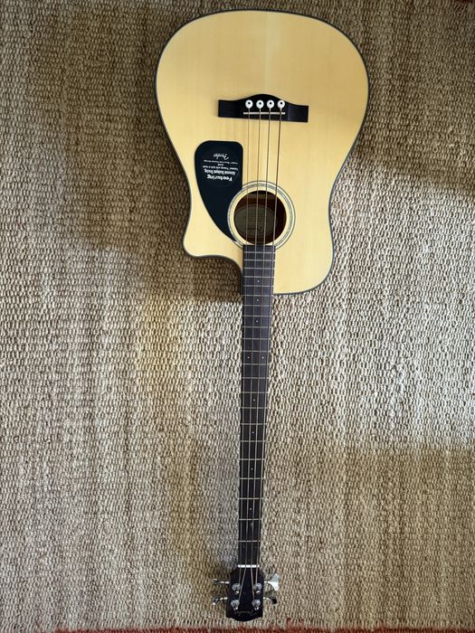 Viola baixo acustico eletrica