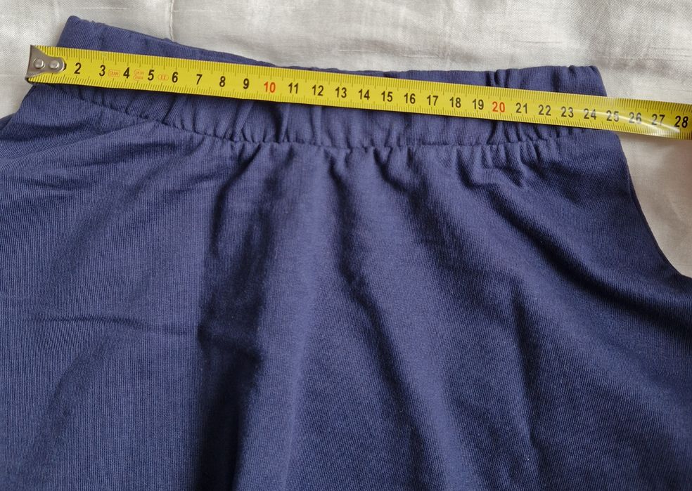 Granatowa spódniczka 122cm, nowa z metką