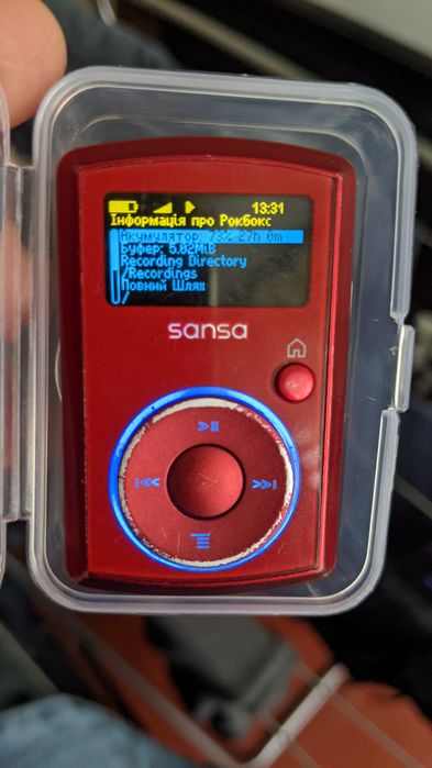 MP3 Sandisk Sansa clip