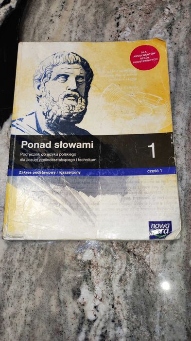 Język polski Ponad słowami klasa 1 Nowa Era 2019