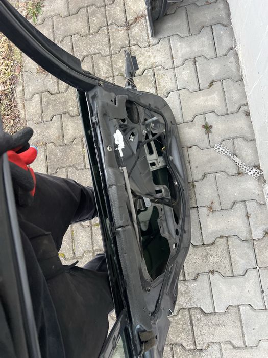 Drzwi lewy tył bmw e46 touring kombi stahlgrau metalic
