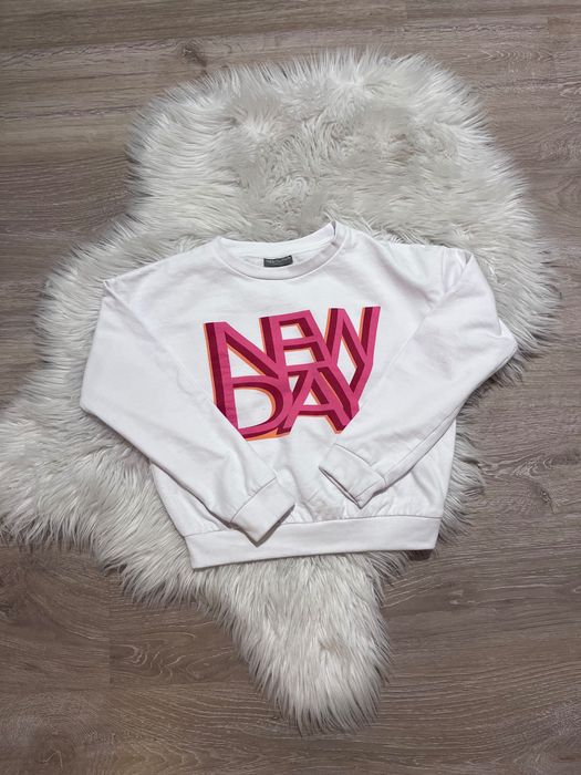 Bluza new day biała 146/152
