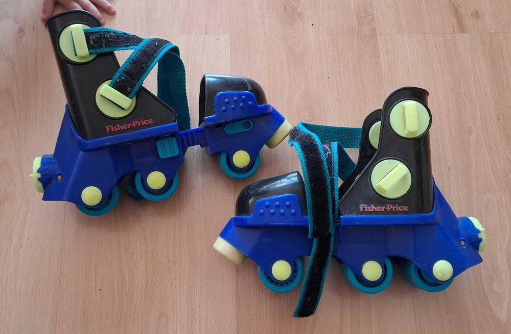 Patins Infantis Fisher Price Ajustáveis + Proteções