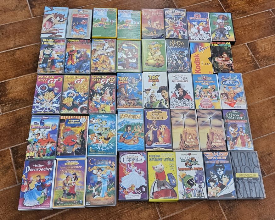 Cassetes VHS Várias