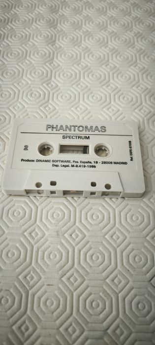 Jogo ZX Spectrum - Phantomas 1 (Dinamic Software 1986 CIB)
