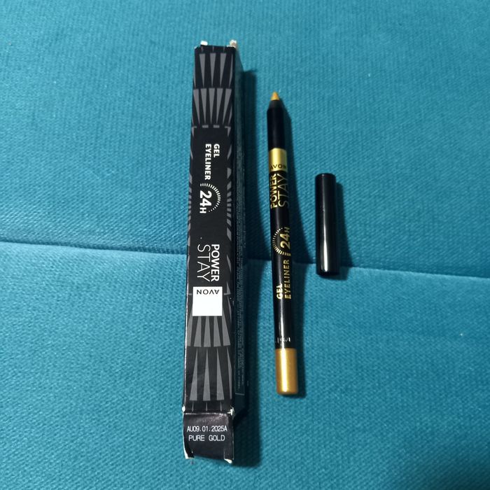 Avon Power Stay żelowa kredka do oczu Pure Gold