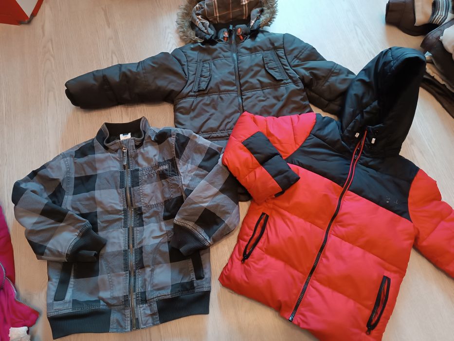 Zestaw 3 kurtek w r 122