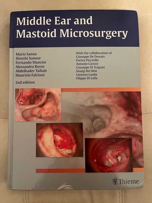 Книжка отоларингологія (ЛОР) Middle Ear and Mastoid Microsurgery