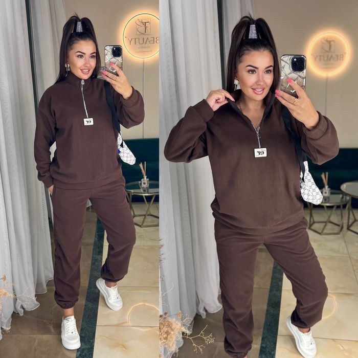 ‼️Жіночий флісовий костюм. Фліс ПОЛАР. Р: 42-44, 46-48, 50-52