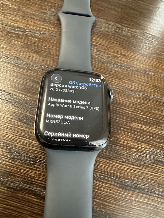 Годинник Apple Watch 7 серія 45 мм оригінал б/у