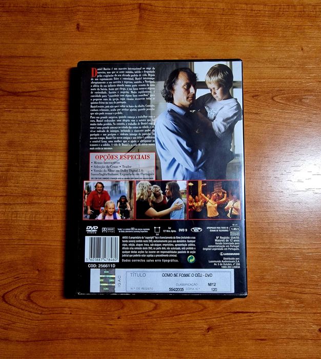 COMO SE FOSSE O CÉU (Kay Pollak)Nomeado Oscar melhor filme estrangeiro