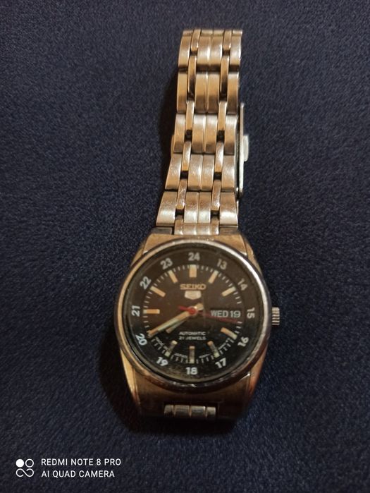 VINTAGE! Женские наручные часы Seiko5!Japan!