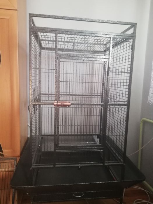 Duża klatka dla papug, ptaków