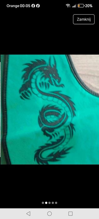 Kamizelka na bal karnawałowy przebranie