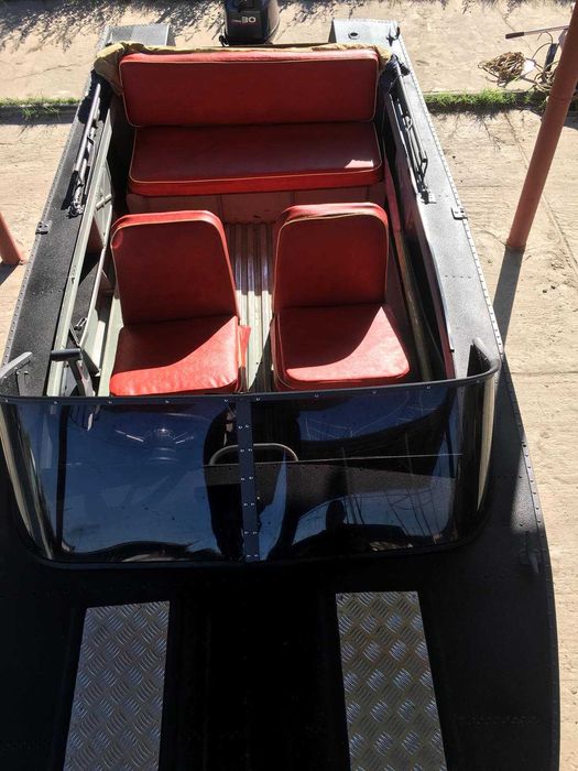 Лодка Днепр Yamaha 30 Лафет