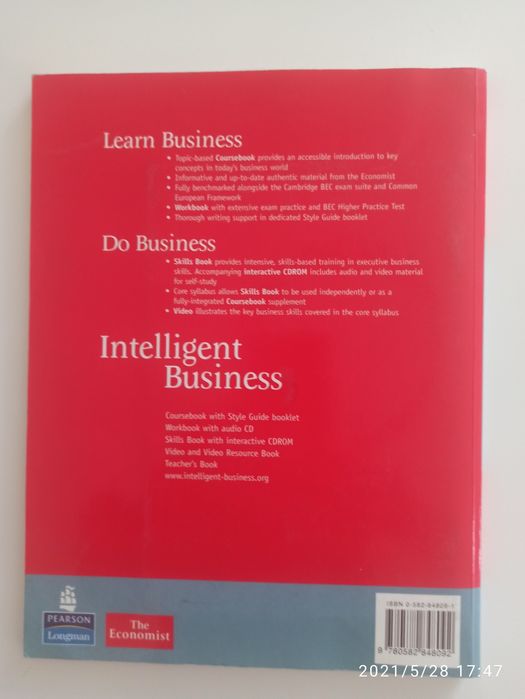 Intelligent Business Coursebook