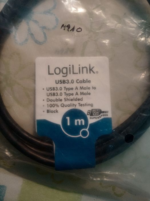 Cabo USB 3.0 Tipo A macho - Tipo A macho