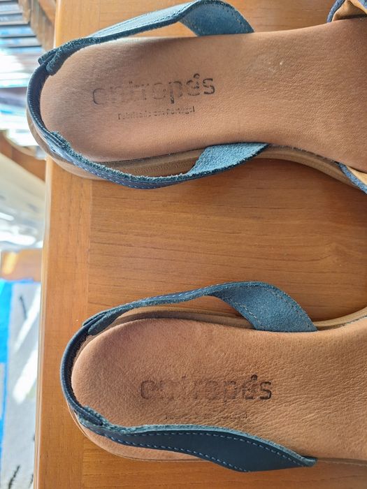 Sandálias Azuis EntrePés T: 39