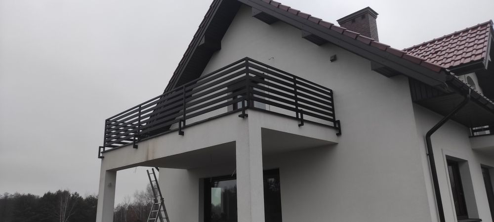 Balustrady wewnętrzne i zewnętrzne