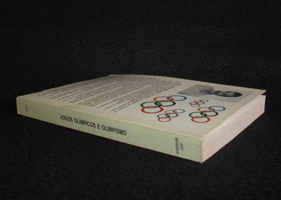 Livro Jogos Olímpicos e Olimpismo João Marreiros 1ª edição 1988