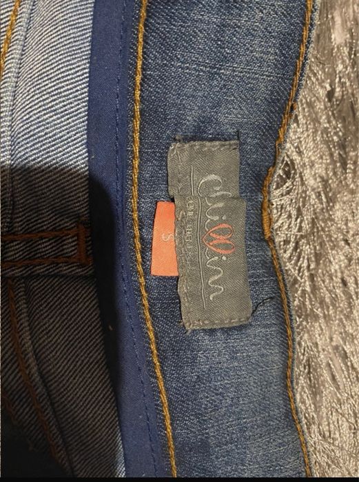 Dżinsowe jeansowe damskie spodenki cropp 36