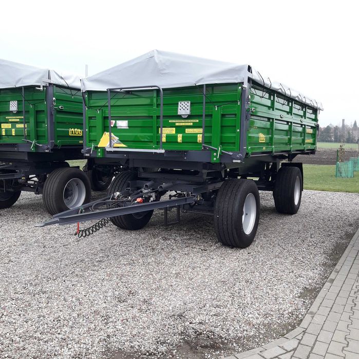 Przyczepa IFA HW HL 8011 - wywrotka 3 stronny - Idealna - Dostępna