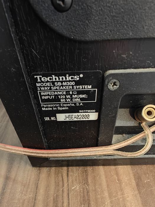 Głośniki technics SB-M300