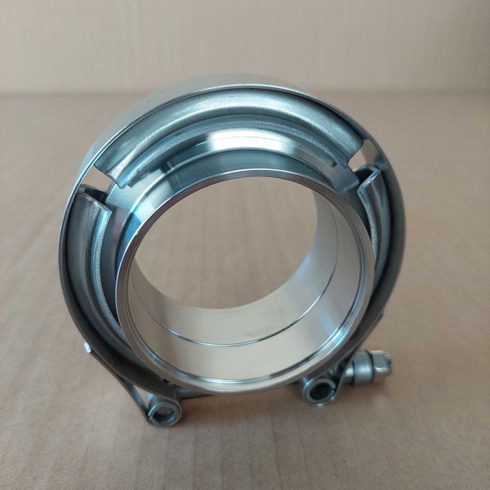 Braçadeiras Escape V band Inox Varias Medidas (38mm até 127mm)