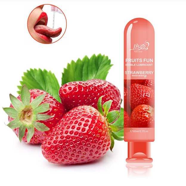 Сьедобный лубрикант со вкусом,гель,интимная смазка,еротична, секс игра