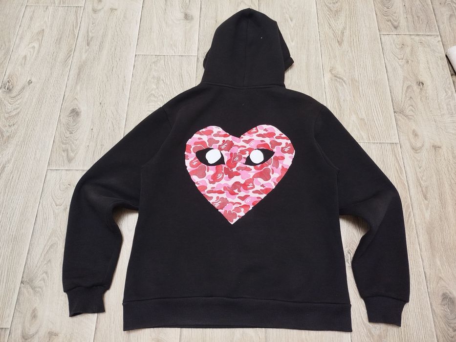 кофта худи Play CdG