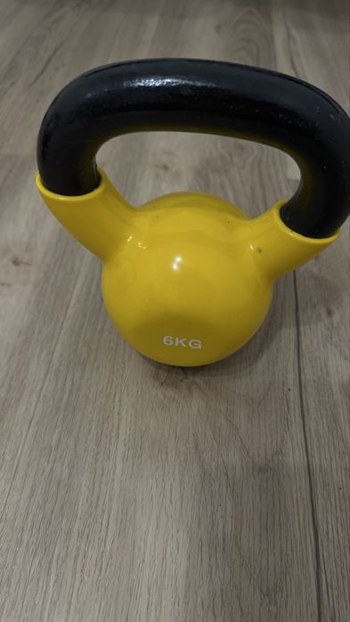 Kettlebell 6kg revestido