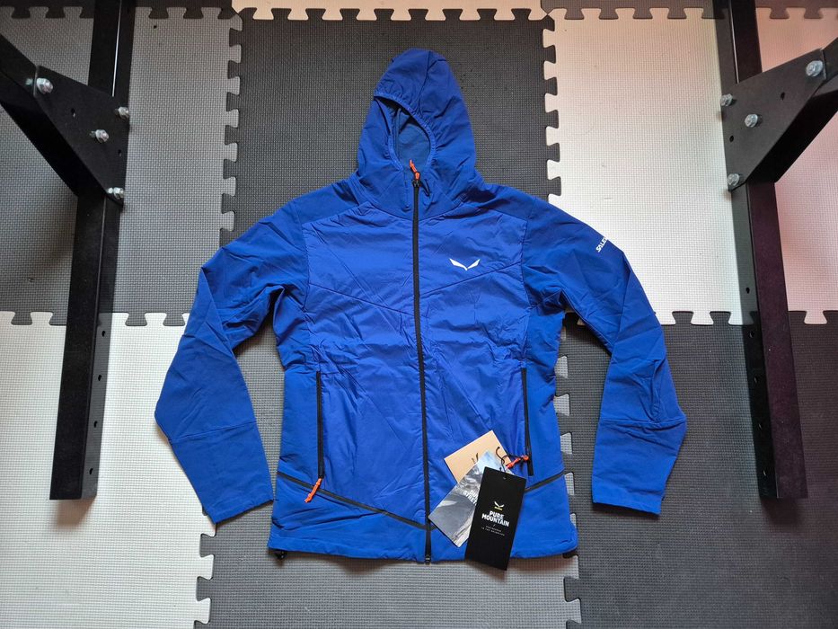 Nowa hybrydowa kurtka skiturowa turystyczna górska softshell Salewa M