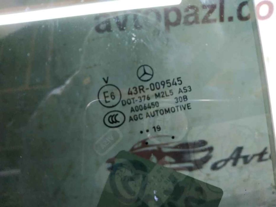 Mercedes GLE W167 19- Скло дверей зад L SK0553 А1677353300