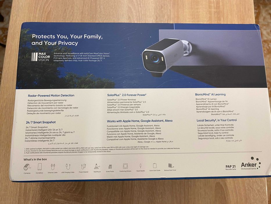 Eufy eufyCam S3 Pro 2-Cam Kit Комплект відеоспостереження