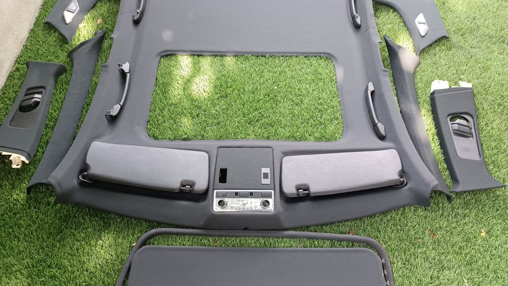 Cúpula preta e acessórios pack M com teto de abrir para bmw E46 Sedan