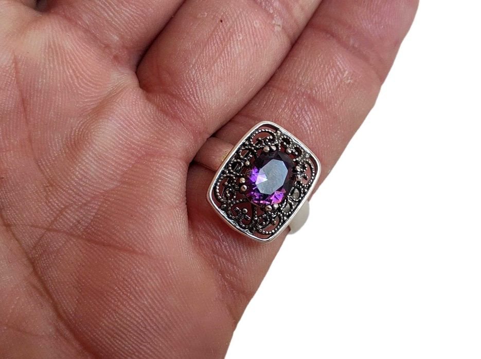 7532. Mistic Topaz w Srebrze.