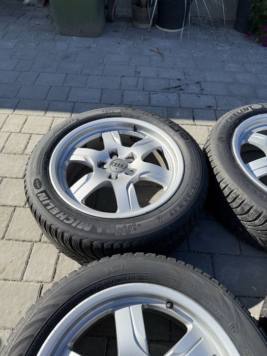 Koła Audi 17” + 225/50 R17 komplet 4 szt. ZIMOWE