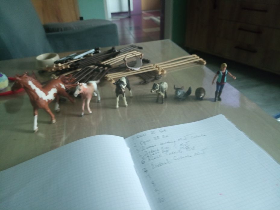 Zestaw Sleich + 4 figurki Colecta + gratisy.