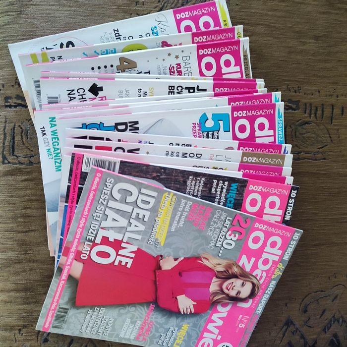Czasopismo Dbam o zdrowie 15 gazet