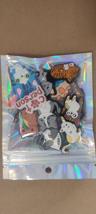 Przypinki do Crocs Koty 10 szt