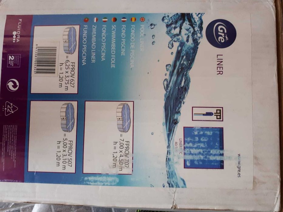 Liner para piscinas Gré